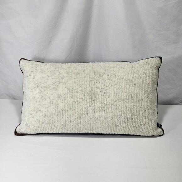 Woolrich Denim Throw Pillow Rectangle Cabin Country Vintage - Picture 2 of 8